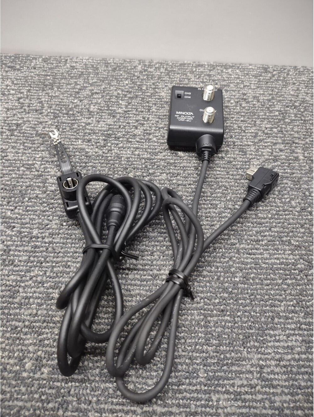 For Vintage Minolta Camcorder RF Output Adapter VRF-2U